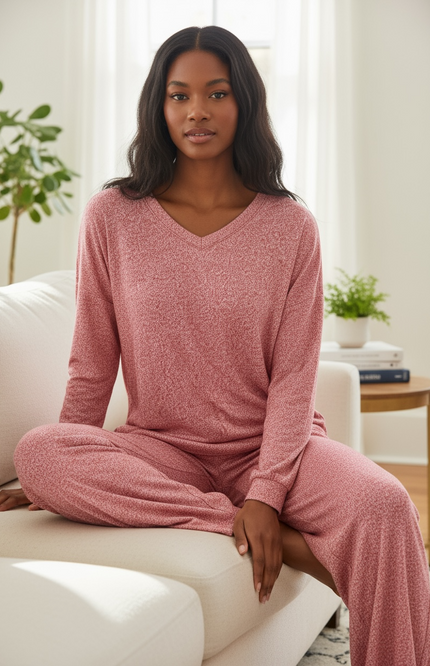 Unmatched Soft Lounge Set - DK Red