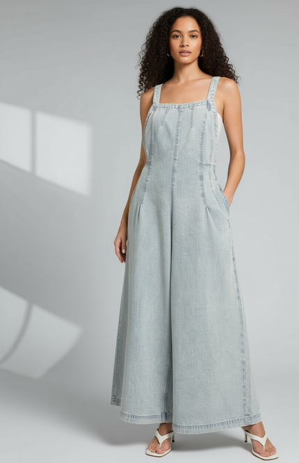 Everyday Chic Wide Leg Overalls