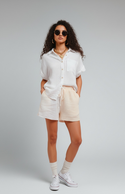 The Gauze Cotton Lounge Set