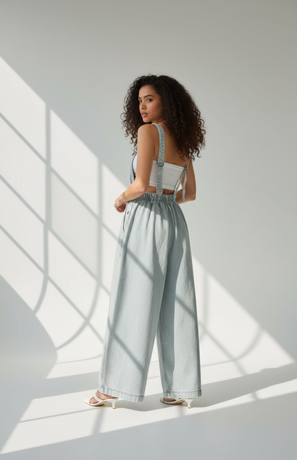 Everyday Chic Wide Leg Overalls