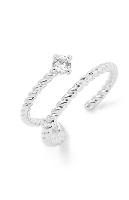 Unmatched Diamond Wrap Ring (Gold/Silver)